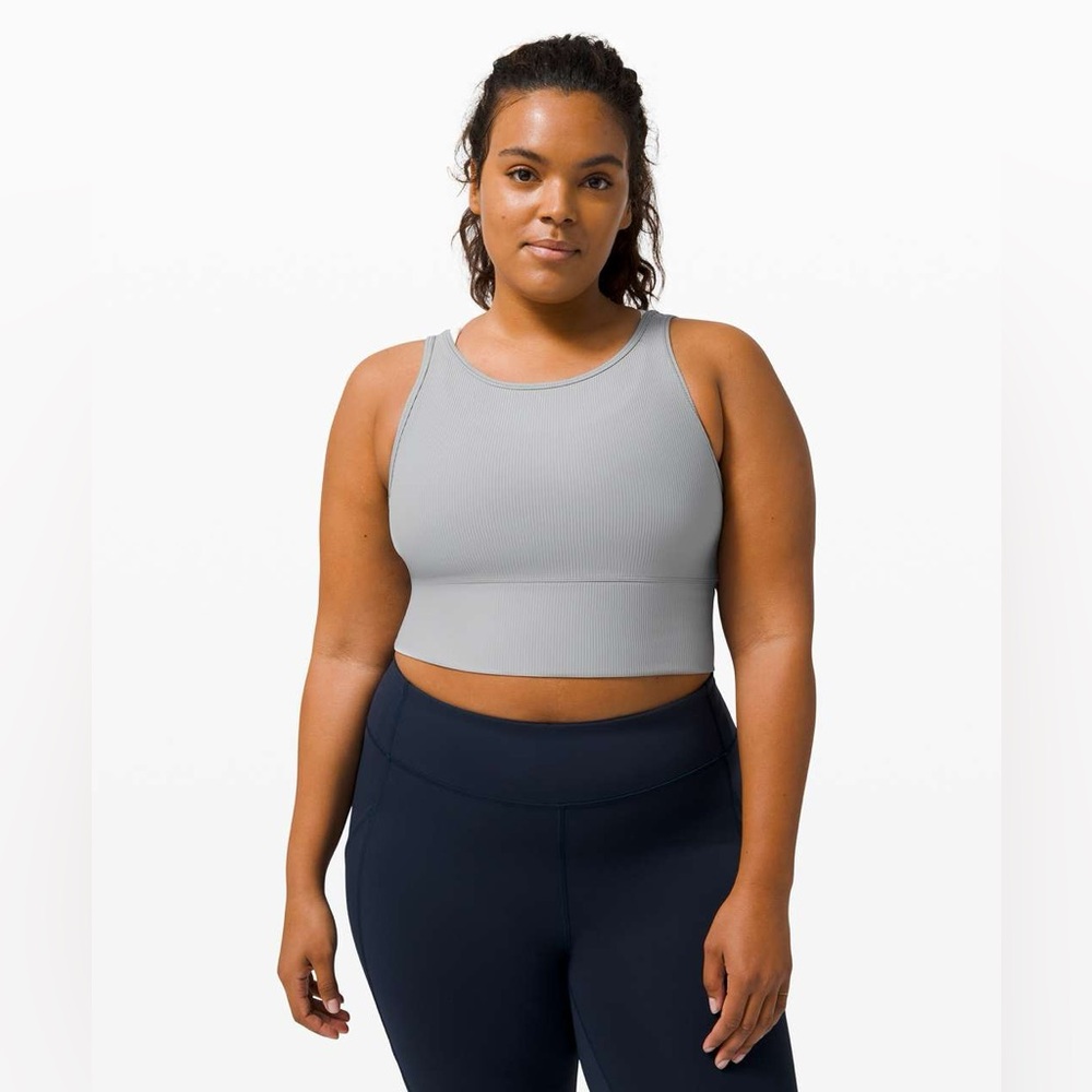 Lululemon Power Pivot Tank Top *Rib
Rhino Grey